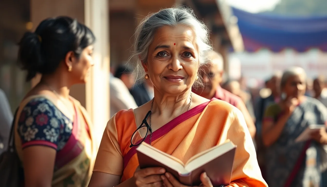 अनिता, 58, विधवा: दिल्ली के साहित्य उत्सव की मुलाक़ात