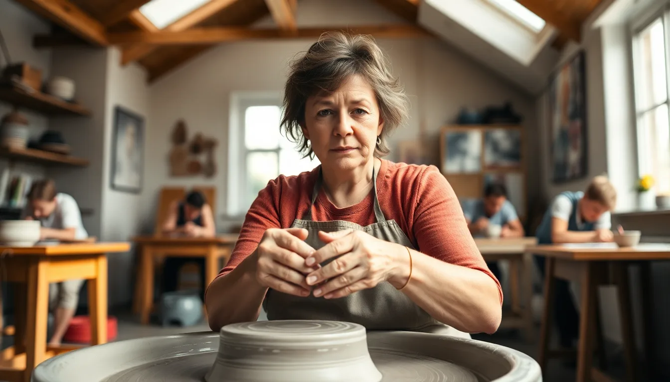 Een hobby hervatten als ontmoetingsplek: keramiek, zeilen of dansen op uw 55ste